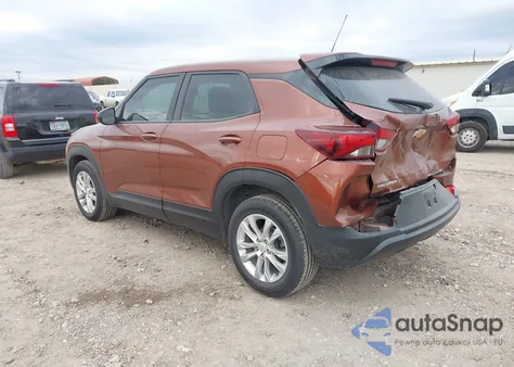 2021 Chevrolet Trailblazer Fwd Ls z USA, uszkodzony, nr VIN KL79MMS22MB151706